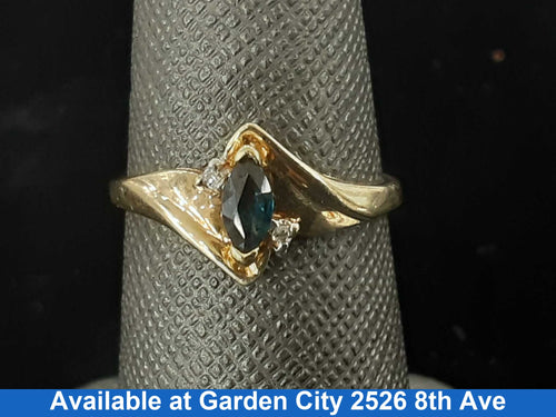Women's Ring - Yellow Gold 10k (.417) 1.7 grams Size 7