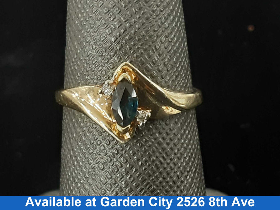 Women's Ring - Yellow Gold 10k (.417) 1.7 grams Size 7