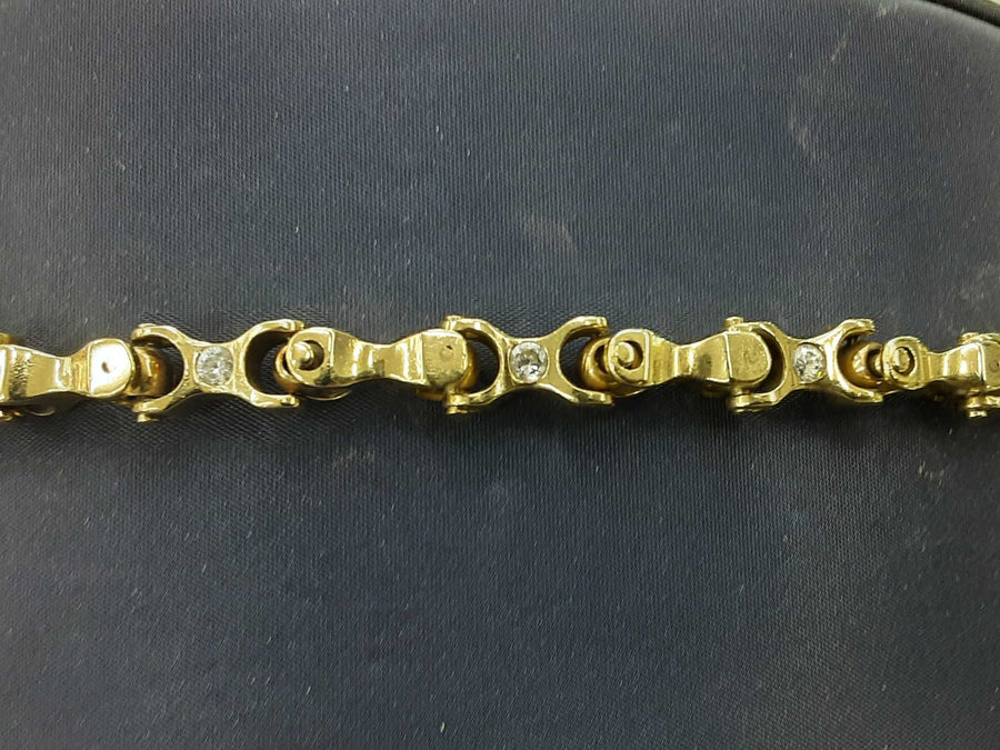 Turkish Bracelet - Yellow Gold 10k (.417) 37.8 grams 8 inch