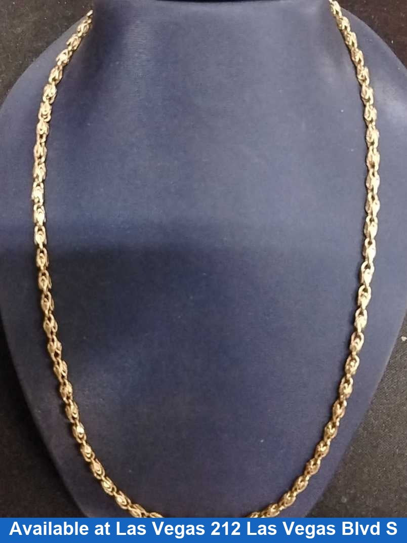 Chain - Yellow Gold 10k (.417) 9.2 grams 26 inch