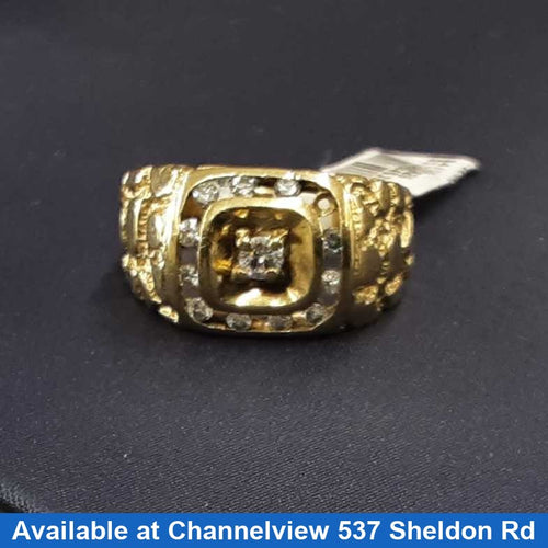 Men's Ring - Yellow Gold 14k (.585) 10.3 grams Size 9