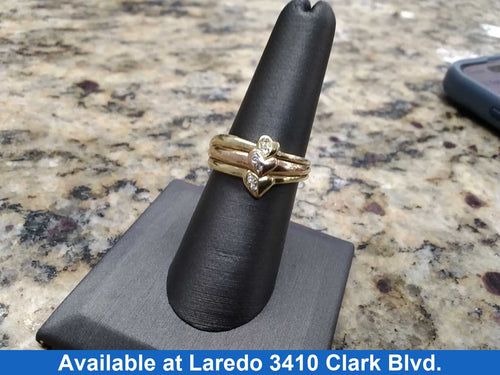 Women's Ring - Yellow Gold 14k (.585) 4 grams Size 7