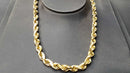 Rope Chain - Yellow Gold 14k (.585) 80.5 grams 24 inch
