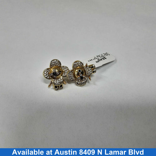 Earrings - Yellow Gold 14k (.585) 4 grams