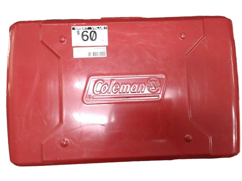 Coleman Instastart Red Gas Grill / Smoker