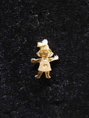 Symbol Pendant - Tricolor Gold 14k (.585) 1 grams