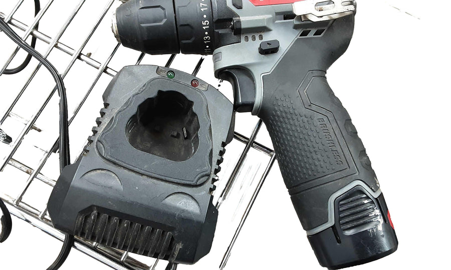 Hyper Tough 98809 Black Cordless Impact Drill