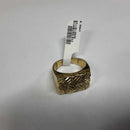Men's Ring - Yellow Gold 10k (.417) 6.9 grams Size 9
