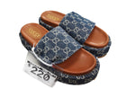 Gucci Angelina Gg Denim Blue