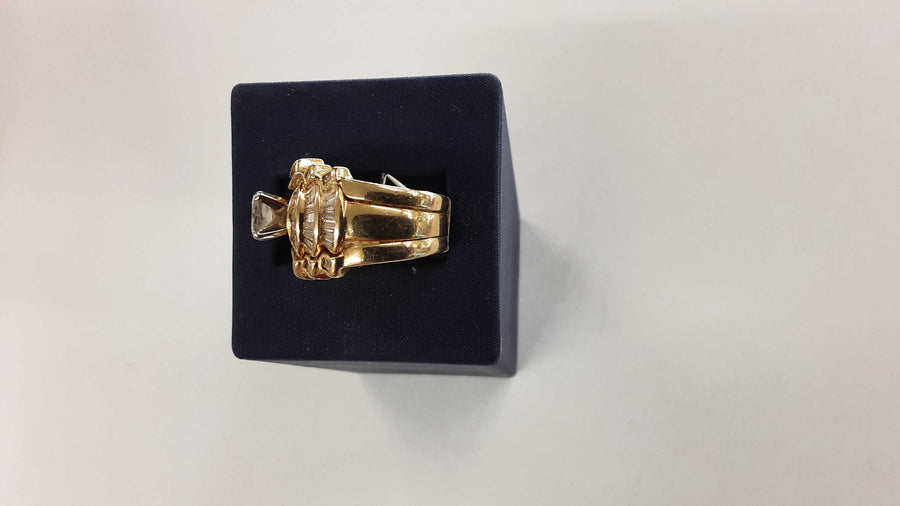 Women's Ring - Yellow Gold 14k (.585) 12.7 grams Size 7
