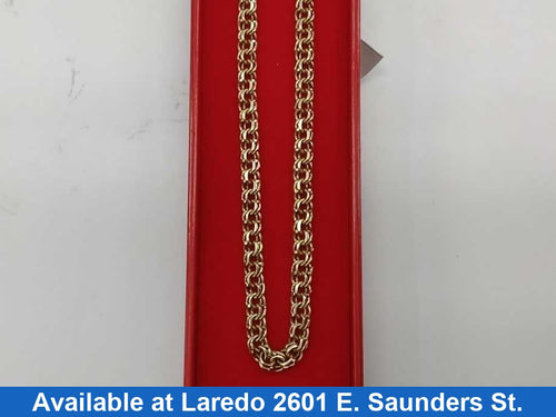 Chain - Yellow Gold 10k (.417) 54.9 grams 24 inch