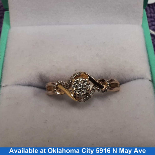 Women's Ring - Rose Gold 10k (.417) 2 grams Size 8