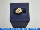 Women's Ring - Yellow Gold 14k (.585) 3.9 grams Size 4