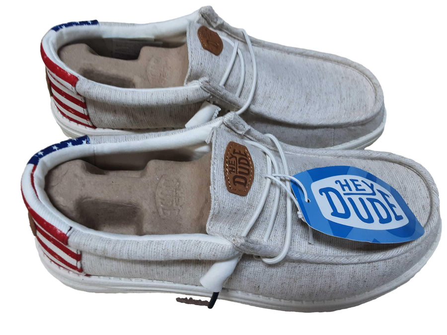 Hey Dude Americana Wally Beige / Tan