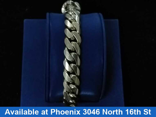 Cuban Link Bracelet - Yellow Gold 10k (.417) 78.2 grams 8 inch