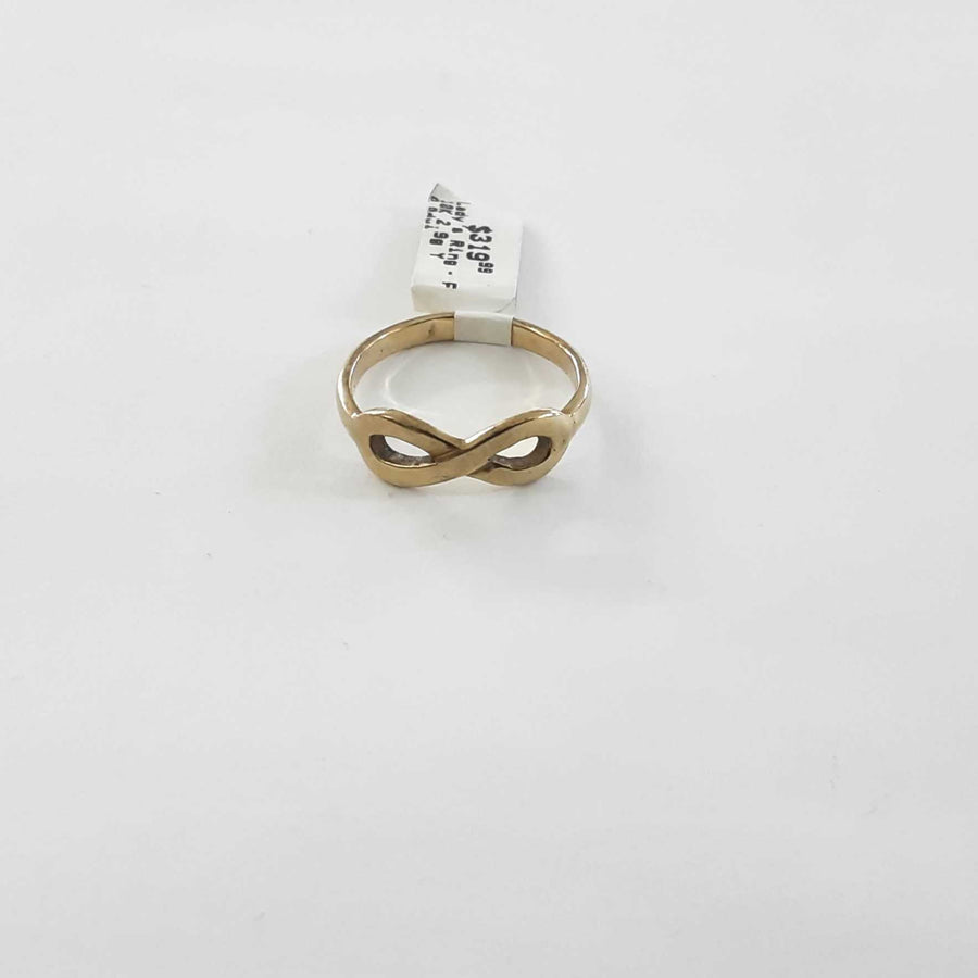 Women's Ring - Yellow Gold 10k (.417) 2.9 grams Size 9