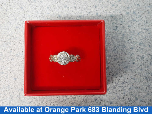 Women's Ring - Yellow Gold 10k (.417) 2.7 grams Size 7