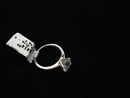 Women's Ring - Solitaire - White Gold 14k (.585) 2.9 grams Size 7