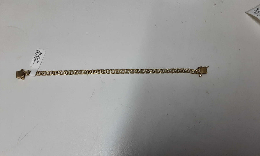 Wheat Bracelet - Yellow Gold 14k (.585) 9.1 grams 6 inch