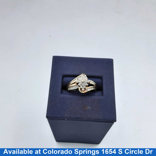 Women's Ring - Yellow Gold 10k (.417) 2.7 grams Size 7
