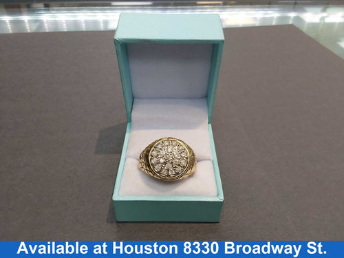 Men's Ring - Yellow Gold 14k (.585) 11.2 grams Size 15