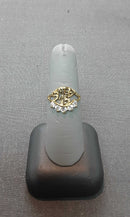 Women's Ring - Yellow Gold 14k (.585) 2 grams Size 5.5