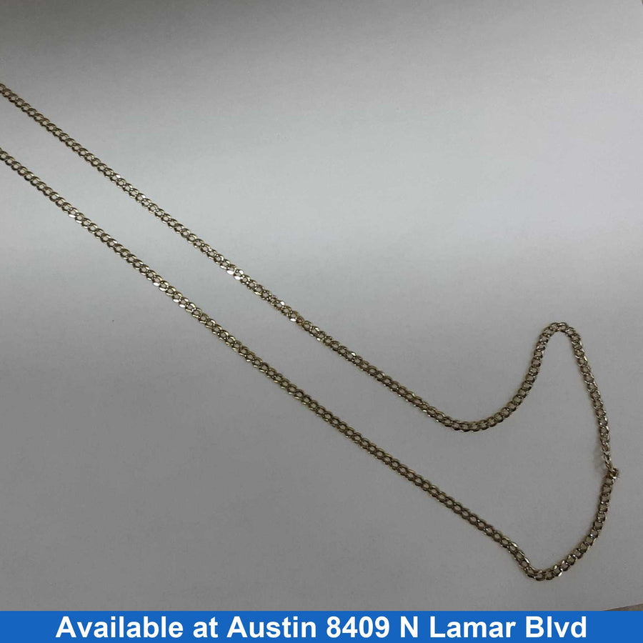 Chain - Yellow Gold 14k (.585) 4.9 grams 24 inch