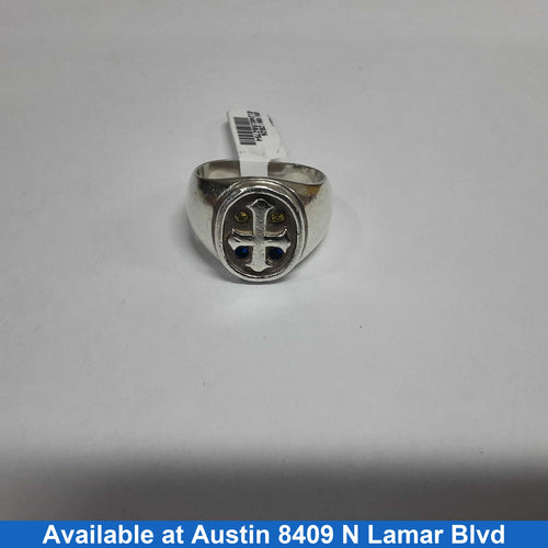 Men's Ring - Silver 17.1 grams Size 12