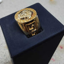 Men's Ring - Yellow Gold 14k (.585) 11 grams Size 10