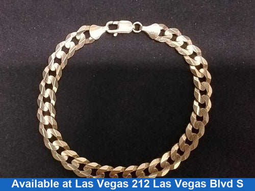Cuban Link Bracelet - Yellow Gold 10k (.417) 26.7 grams 10 inch