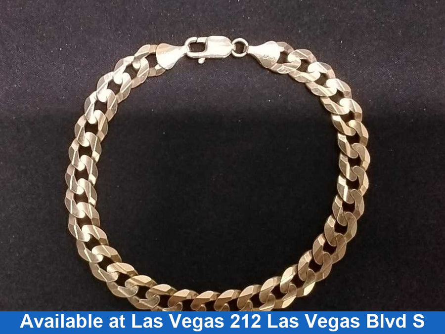 Cuban Link Bracelet - Yellow Gold 10k (.417) 26.7 grams 10 inch