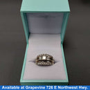 Women's Ring - White Gold 14k (.585) 8.4 grams Size 6.5