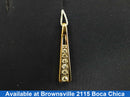 Diamond Pendant - Yellow Gold 10k (.417) 1.6 grams