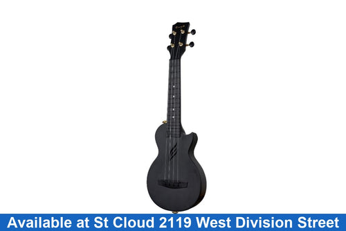Enya Soprano Black Ukulele