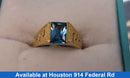Men's Ring - Yellow Gold 10k (.417) 1.8 grams Size 3.5