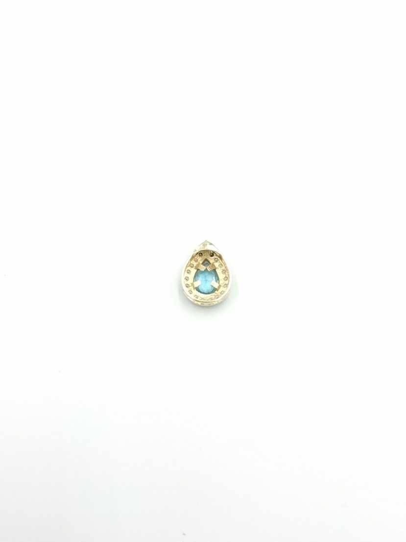 Diamond Pendant - Yellow Gold 14k (.585) 2.4 grams