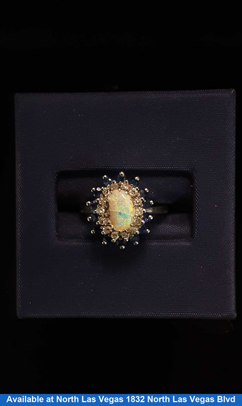 Women's Ring - Yellow Gold 14k (.585) 3.4 grams Size 5.5