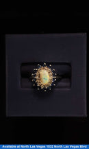 Women's Ring - Yellow Gold 14k (.585) 3.4 grams Size 5.5