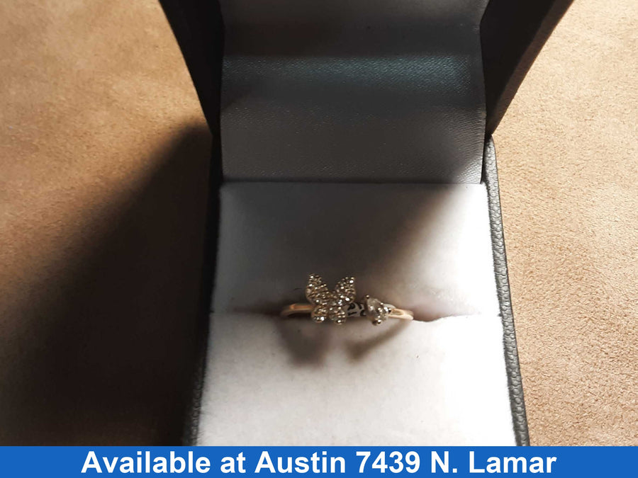 Women's Ring - Yellow Gold 14k (.585) 1.4 grams Size 20