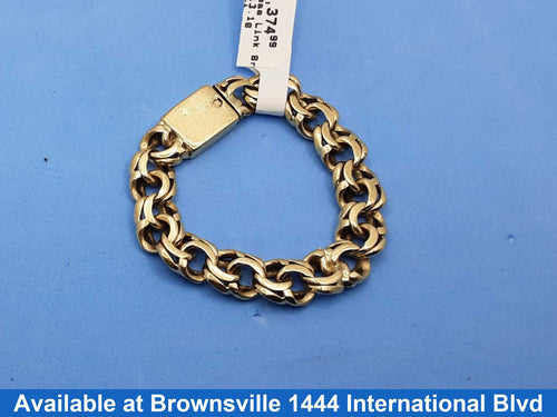 Bracelet - Yellow Gold 10k (.417) 13.1 grams 4 inch