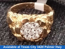 Men's Ring - Yellow Gold 14k (.585) 11.2 grams Size 9.5