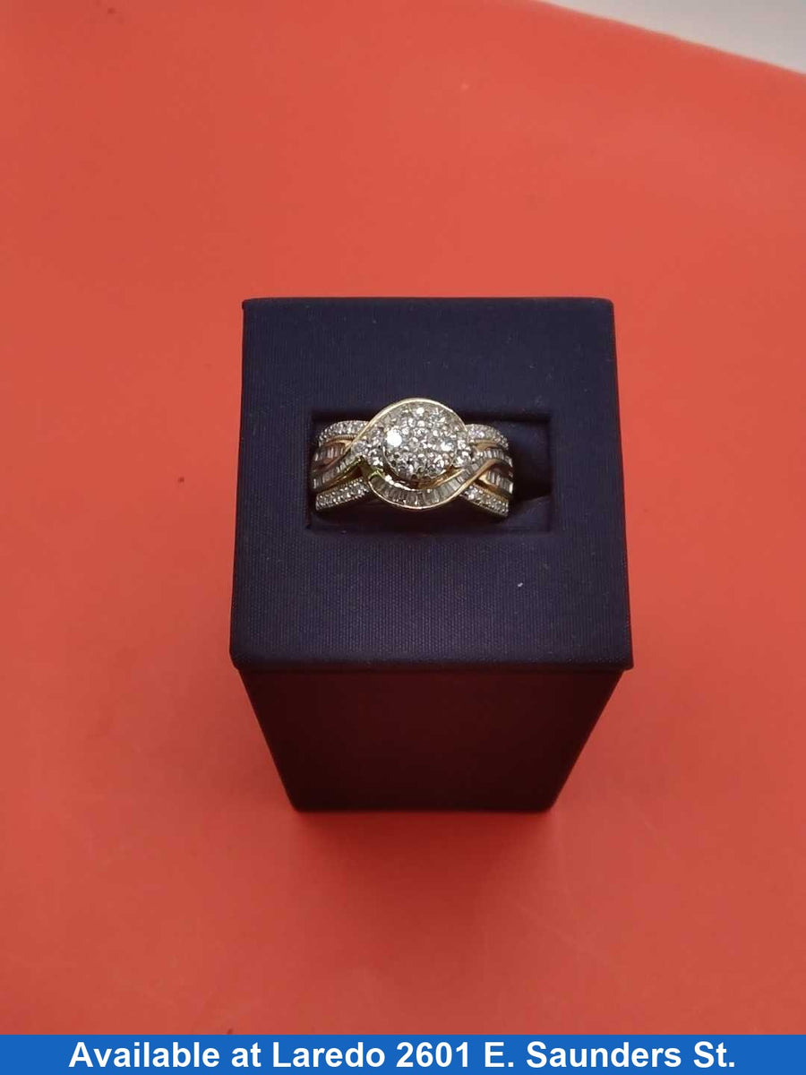 Women's Ring - Yellow Gold 10k (.417) 5.9 grams Size 8