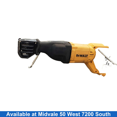 Dewalt Dwe305 Yellow Corded Reciprocating Saw