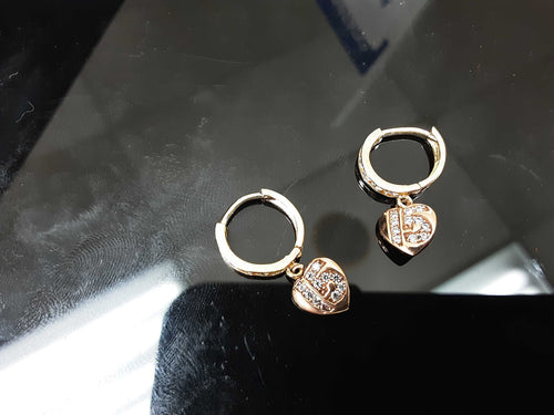Jacket Earrings - Yellow Gold 14k (.585) 2.5 grams