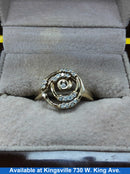 Women's Ring - Yellow Gold 10k (.417) 3 grams Size 8