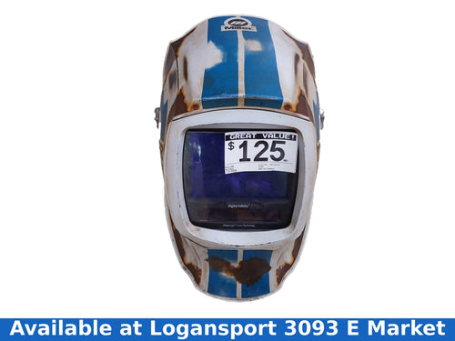 Miller Digital Infinity White Helmet