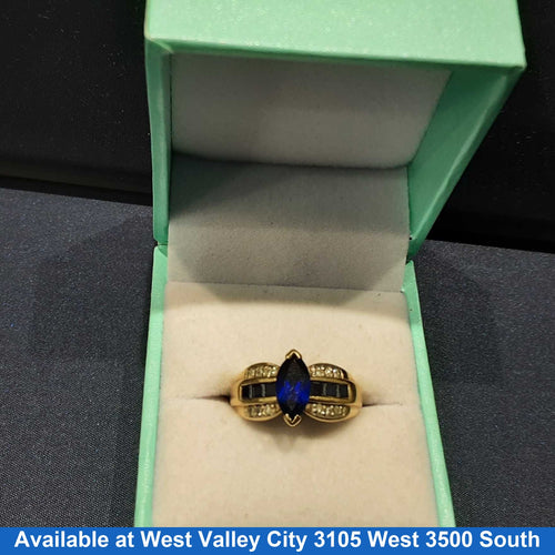 Women's Ring - Yellow Gold 10k (.417) 3.9 grams Size 7.5