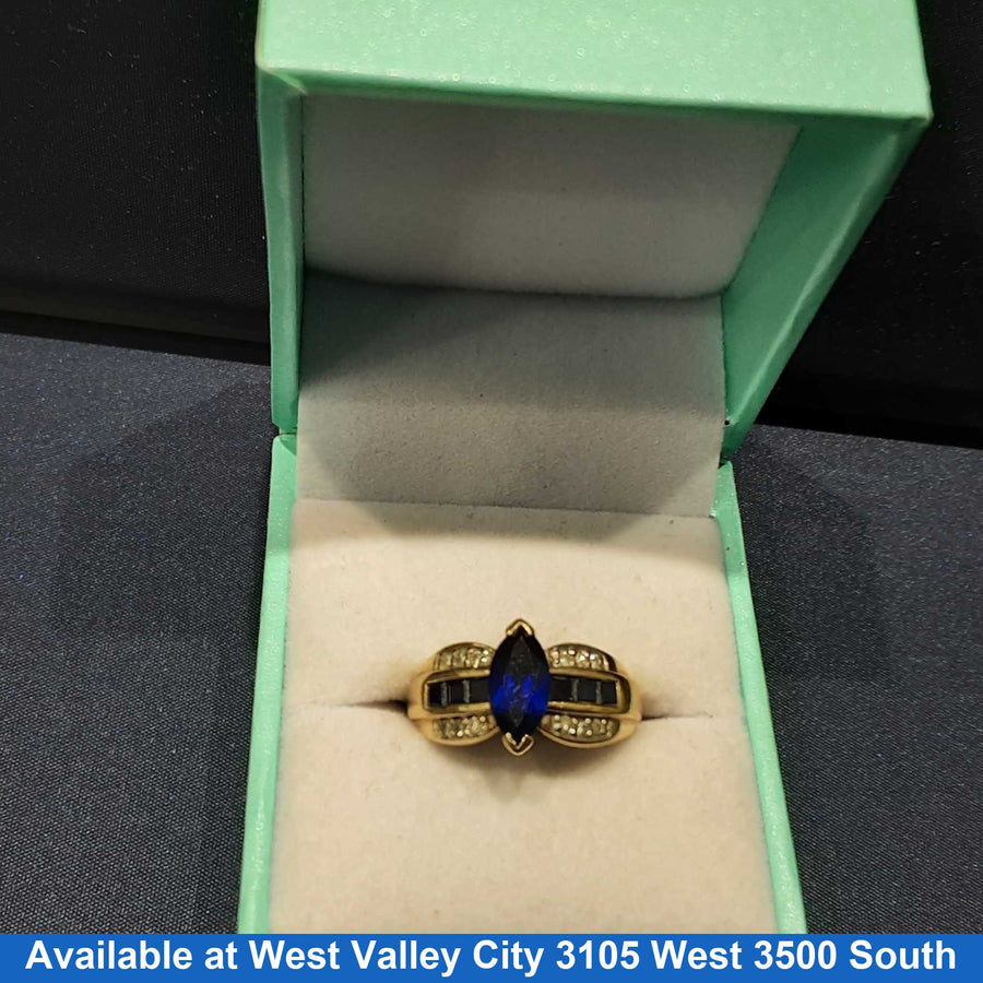 Women's Ring - Yellow Gold 10k (.417) 3.9 grams Size 7.5