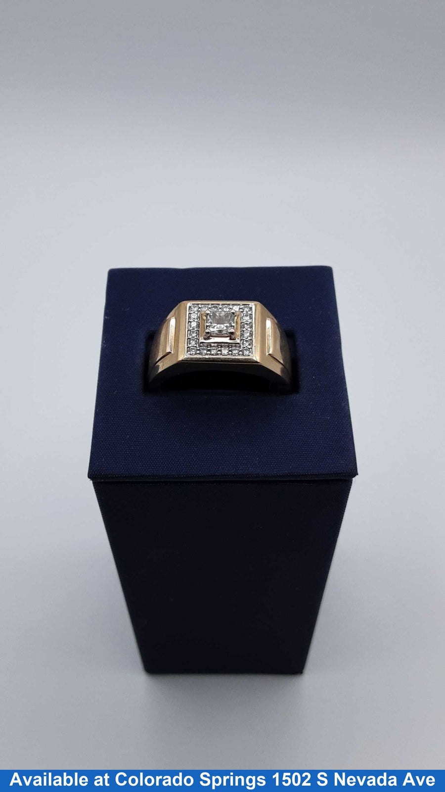 Men's Ring - Yellow Gold 10k (.417) 8.5 grams Size 10