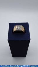 Men's Ring - Yellow Gold 10k (.417) 8.5 grams Size 10